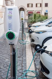 Elektro-Autos in Rom
